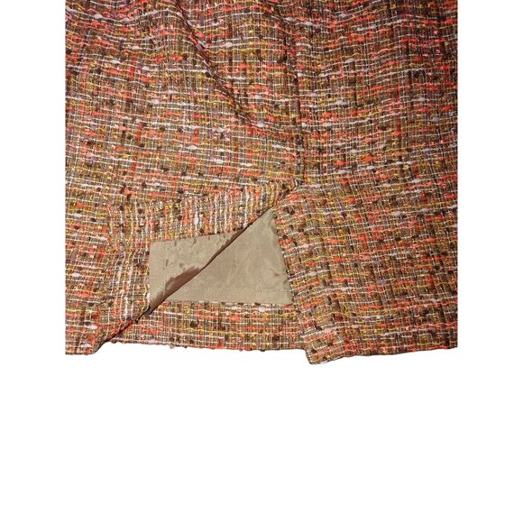 J. Crew The Pencil Skirt in Harvest Tweed Womens Size 00 Career Grandmacare - Picture 9 of 9